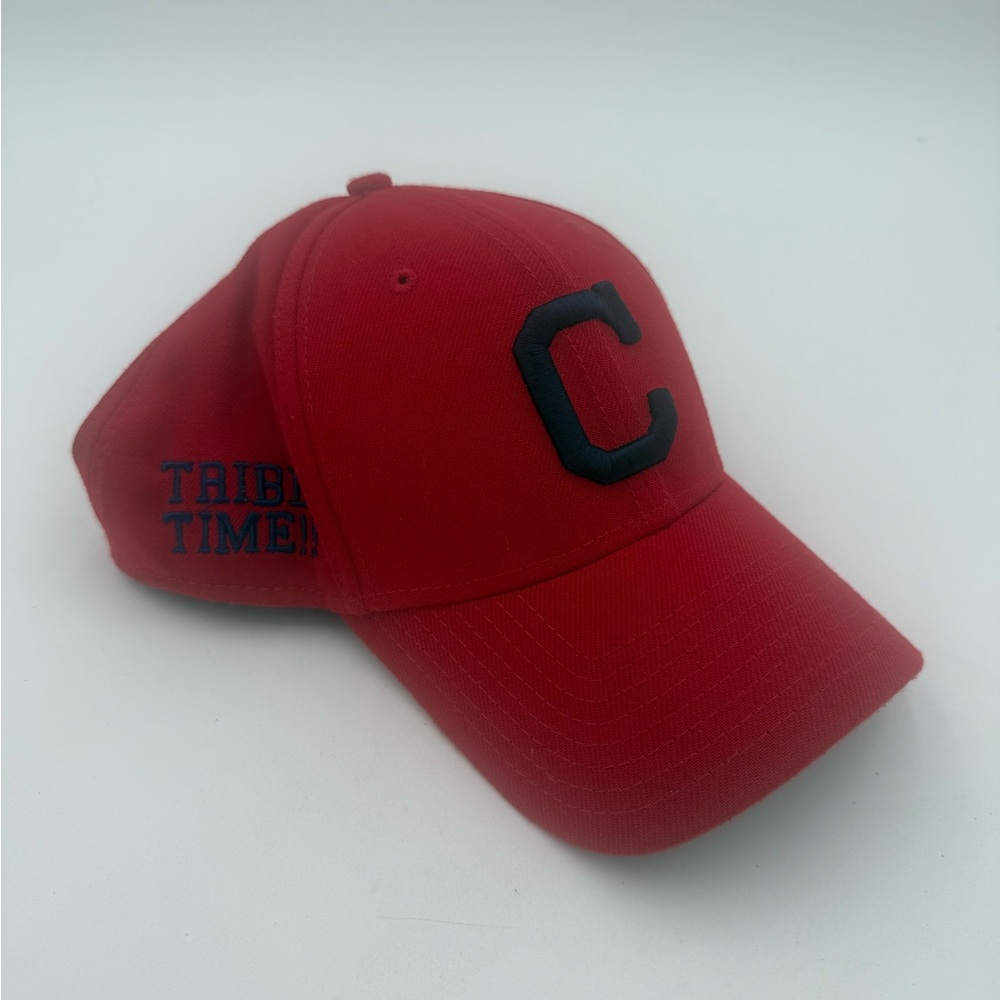 Cleveland Indians New Era 39Thirty Tribe Time Baseball Hat